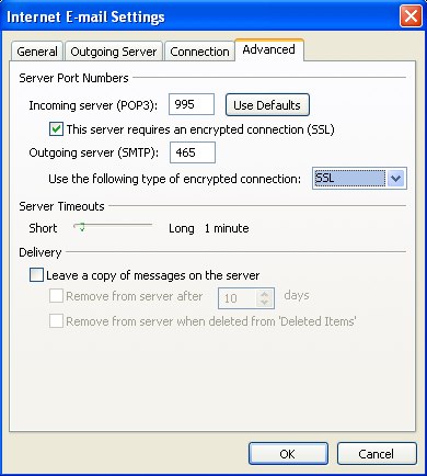 Windows Server Incoming & Outgoing Port Settings for SSL